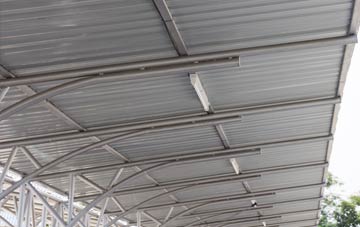 installing St Jamess End metal roofing